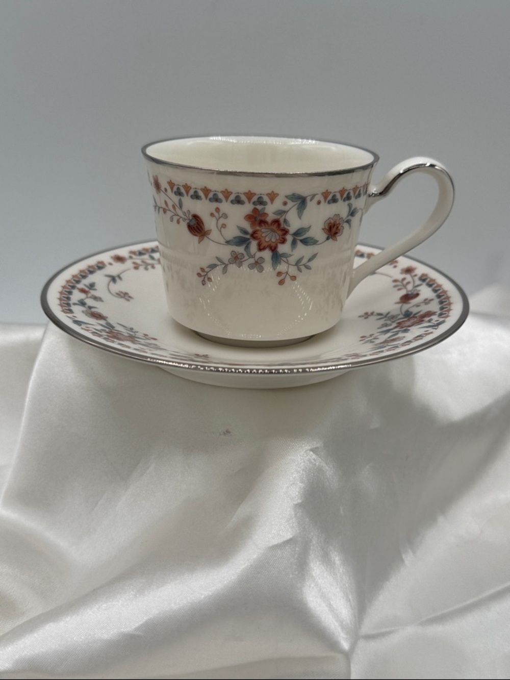 Noritake Demitasse Cup and Saucer Adagio Pattern #7237.